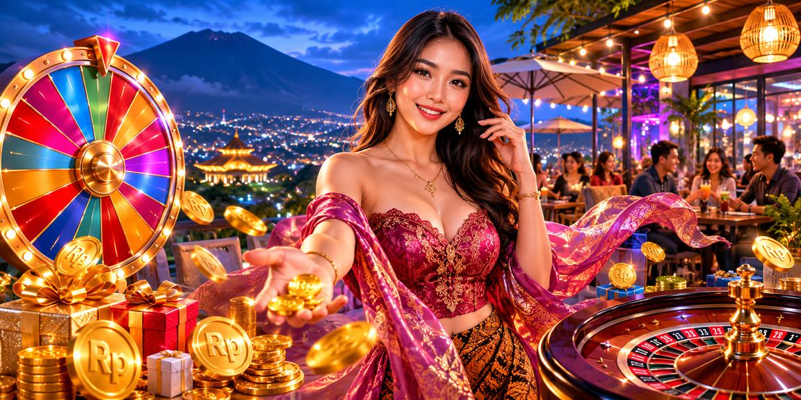 Meja roulette dengan suasana kafe Vietnam yang elegan dan modern